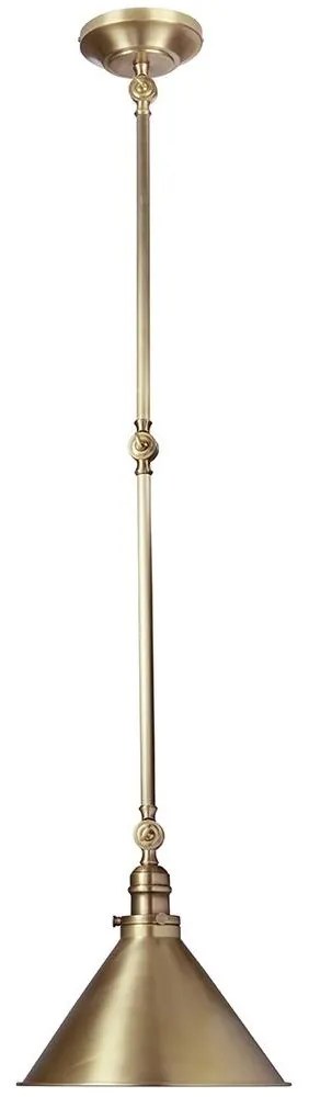 Elstead PV-GWP-AB - Luster na tyči PROVENCE 1xE27/60W/230V