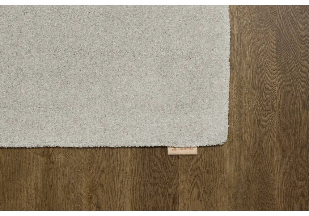 Krémovobiely vlnený koberec 120x180 cm Calisia M Smooth – Agnella