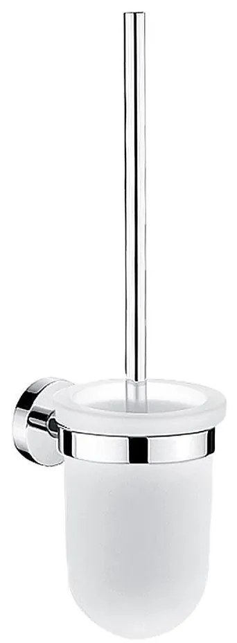 NIMCO UN 13094WN-26 - Nástenná WC štetka UNIX matné sklo/lesklý chróm