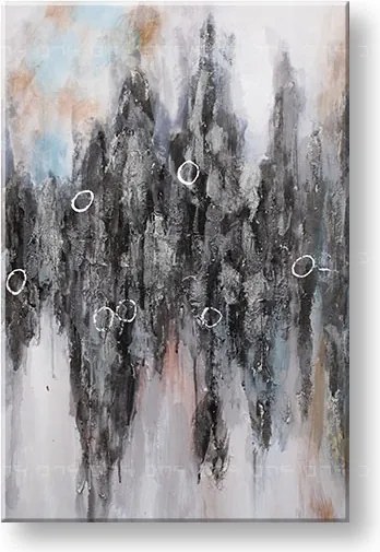 Maľovaný obraz na stenu ABSTRAKT 60x90 cm
