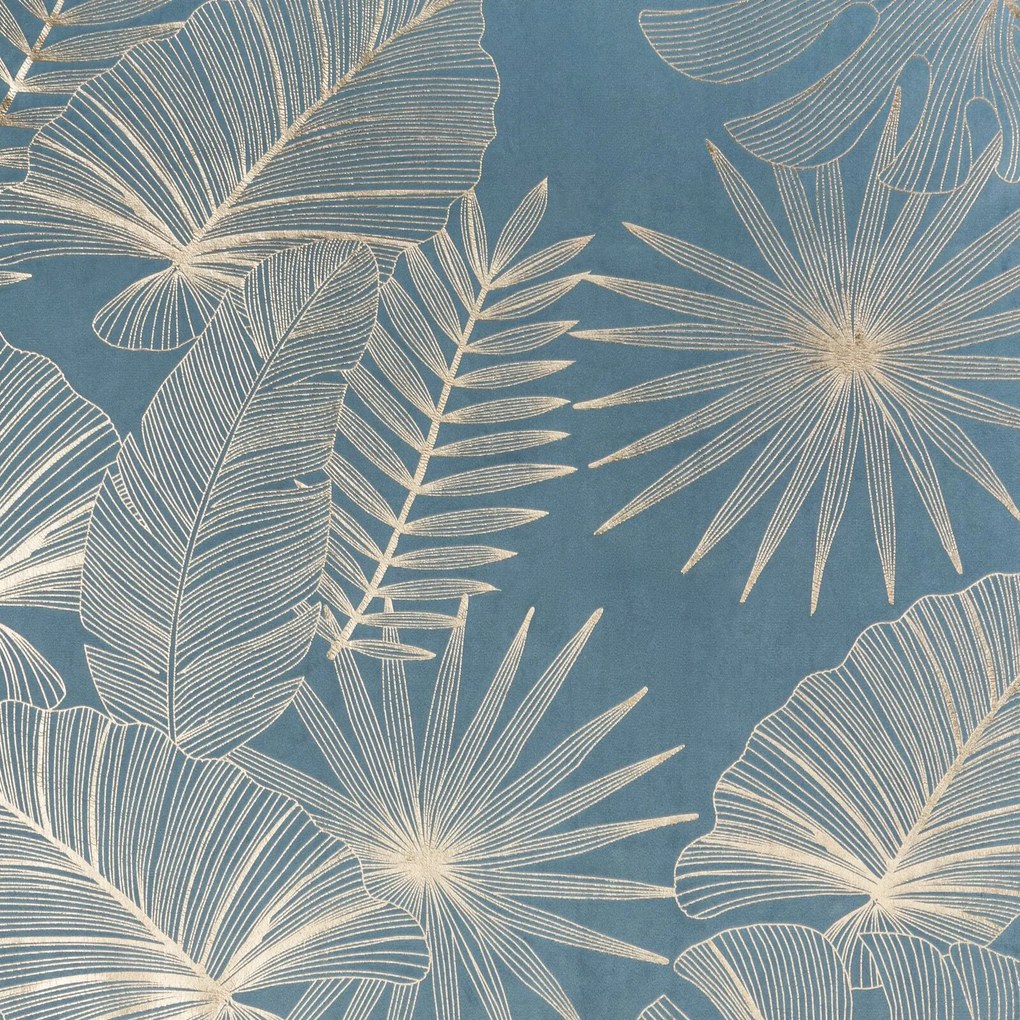 ZATEMŇOVACÍ ZÁVES NA KRÚŽKOCH ARIA 135X250 CM LISTY