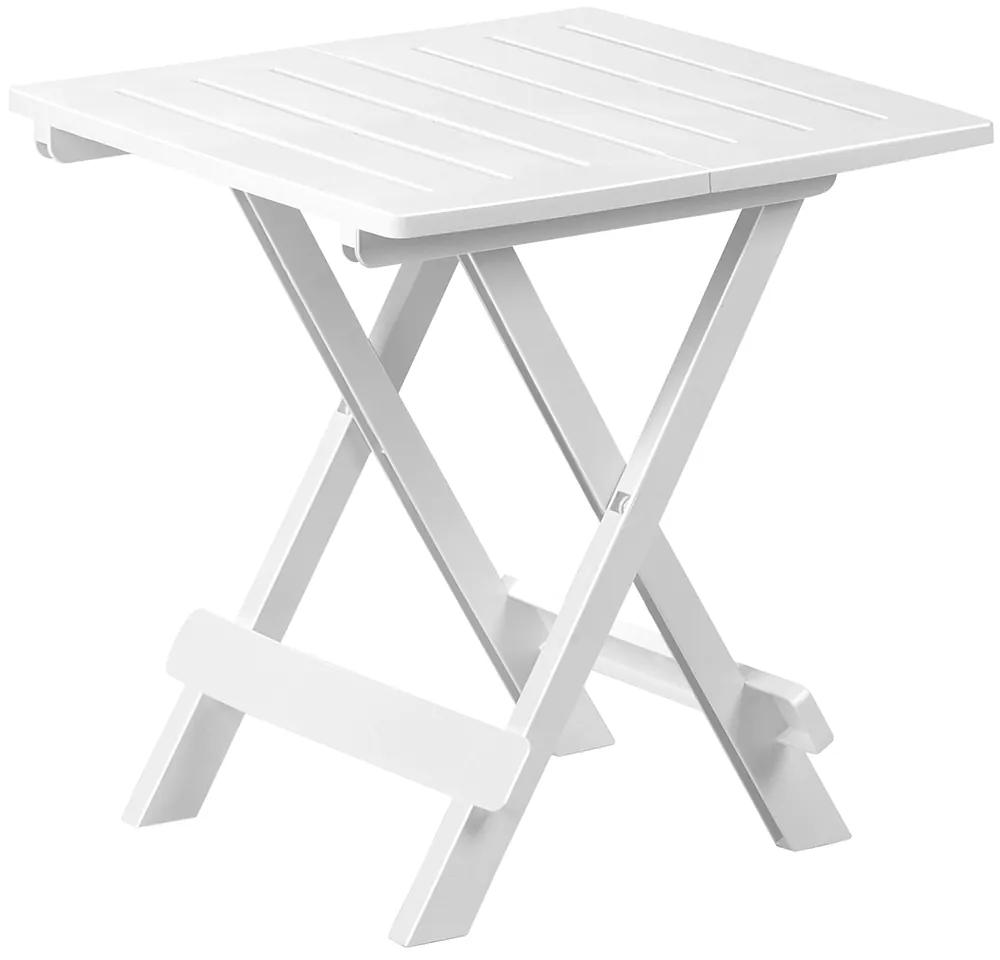 Príručný stolík Adige 45x43x50cm - biely