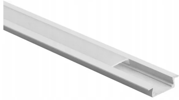 ECOLIGHT Hliníkový profil 2m zapustený biely set