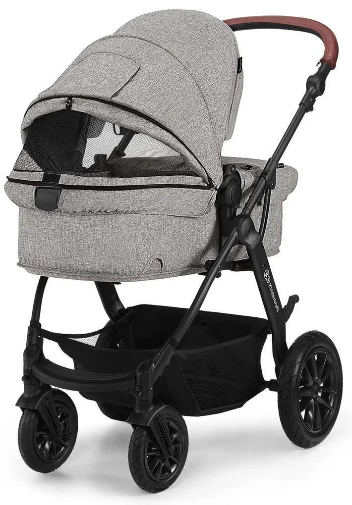 Kombinovaný kočík Kinderkraft 3v1 XMOOV - Grey