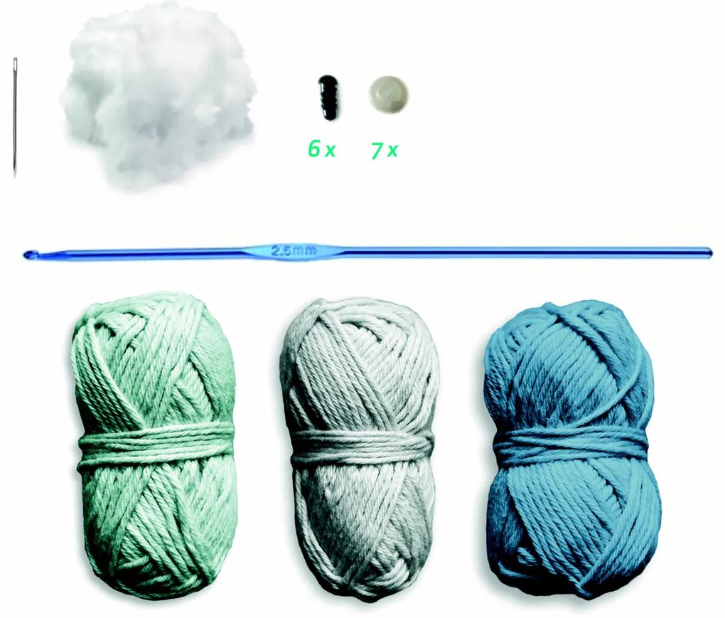 Lovely Box - háčkované morské zvieratká - Amigurumi