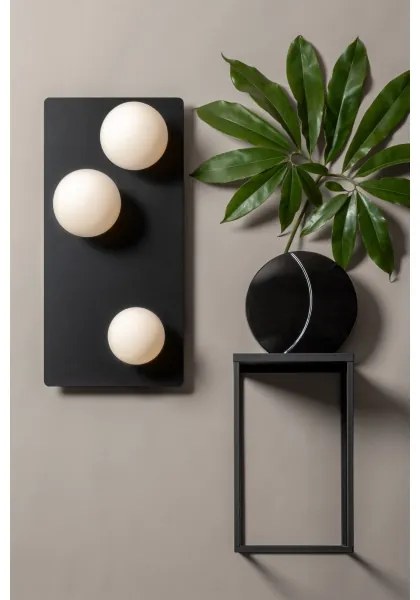 Stropné svietidlo ARGON 3xG9/12W/230V čierna