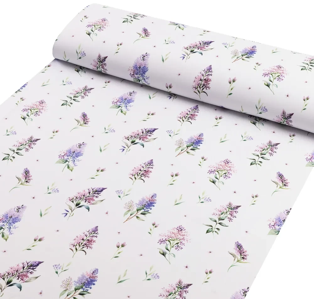 Biante Teflónový behúň na stôl TF-105 Orgovány na bielom 45x140 cm