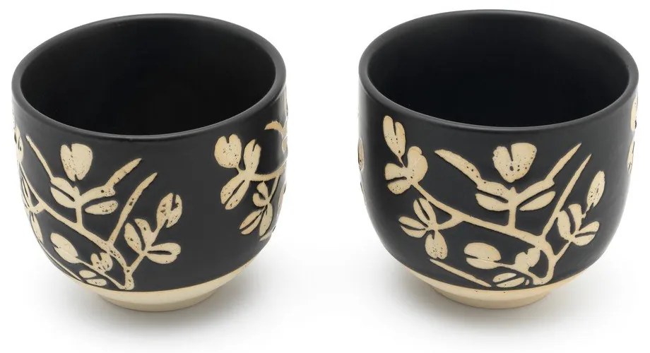 Čierna porcelánovo-liatinová čajová súprava Sichuan – Bredemeijer