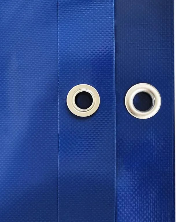 JAGO Plachta 650 g/m², hliníkové oká, modrá, 5 x 8 m