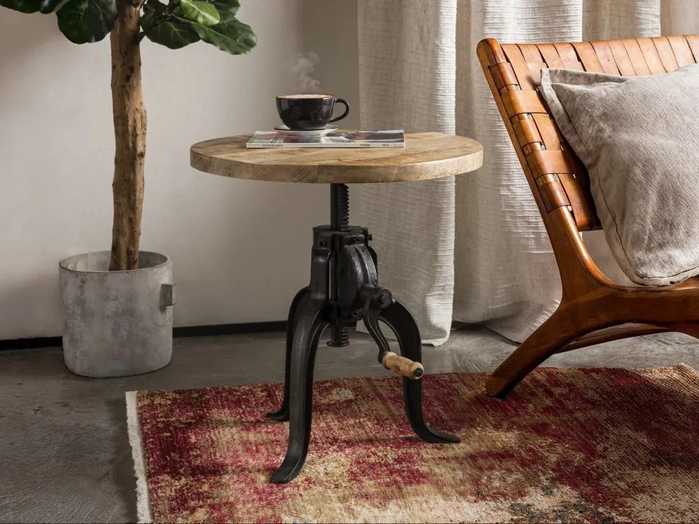 furniture-nabytek.cz - Nastavitelný konferenční stolek Wasel 50 cm