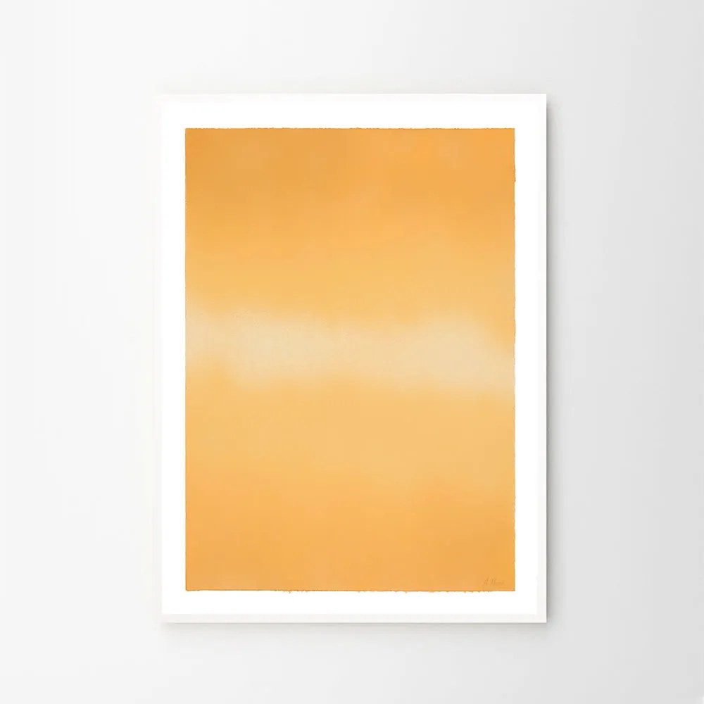 The Poster Club Plagát Yellow Interstellar by Anne Nowak 30x40 cm