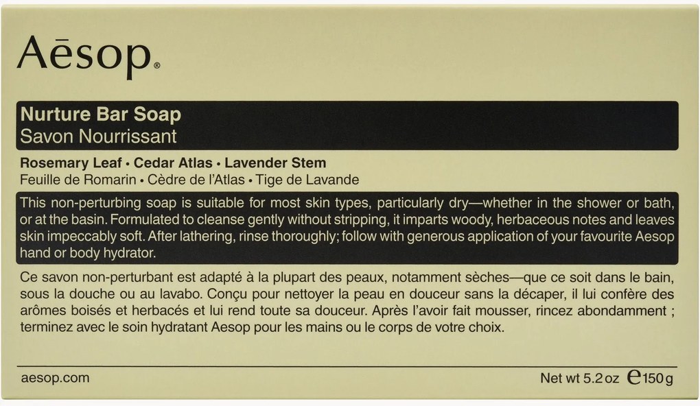 Mydlo Nurture (Rosemary, Cedar Atlas, Lavender)
