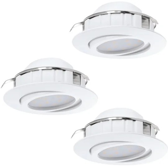 Eglo 95851 - SADA 3x LED podhľadové svietidlo PINEDA 1xLED/4,9W/230V