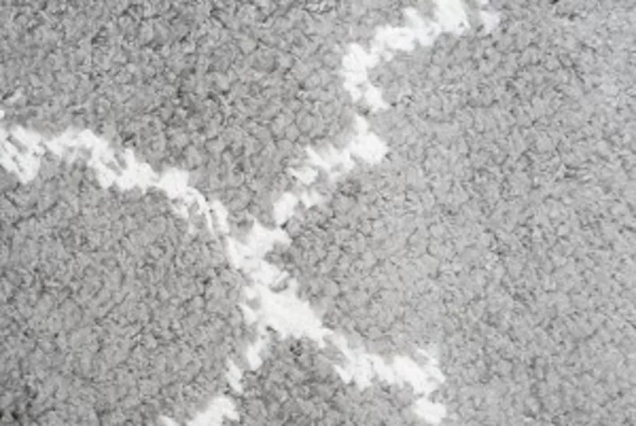 TA Koberec G938B TMAVO ŠEDÁ/KRÉMOVÁ BOHO Rozmer: 100x150 cm