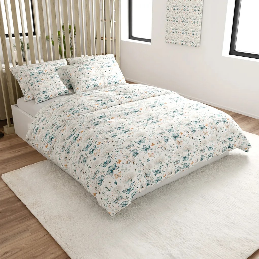 Bavlnené obliečky Renforcé ELIVINE biele Rozmer obliečky: 70 x 90 cm | 140 x 200 cm