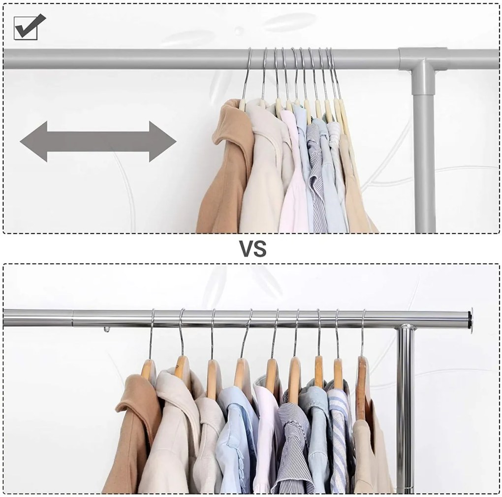 Set 20 ramínek oblečení Loras béžový