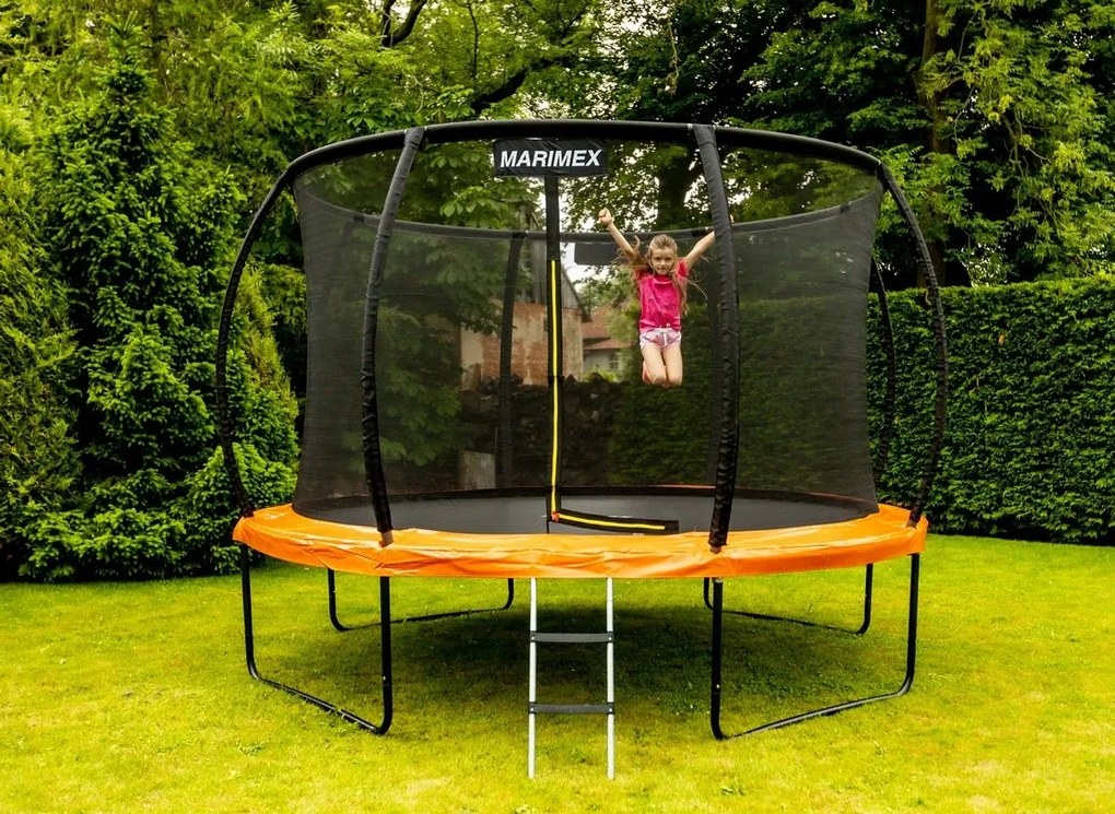 Marimex | Trampolína Marimex Premium 366 cm + vnútorná ochranná sieť + schodíky ZADARMO | 19000112