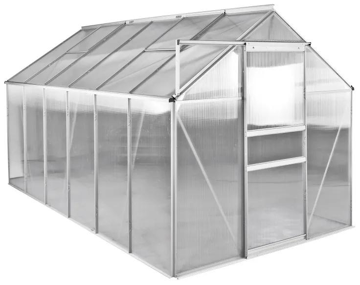 Záhradný skleník so základňou, 3760 x 1920 x 1940 mm | MIDI 6