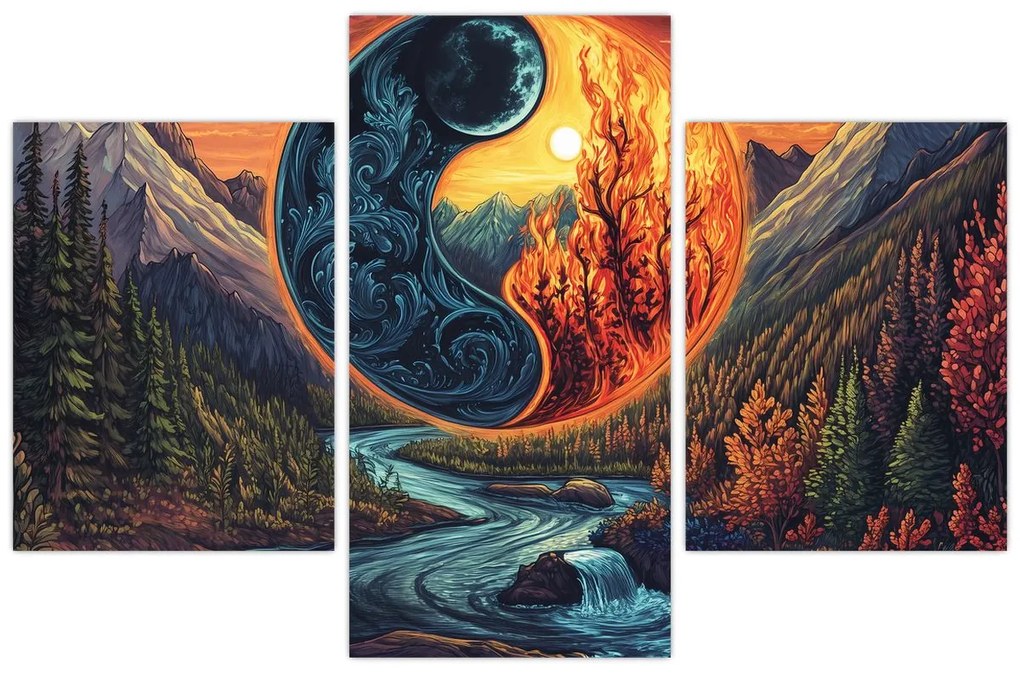 Obraz - Živly (90x60 cm)