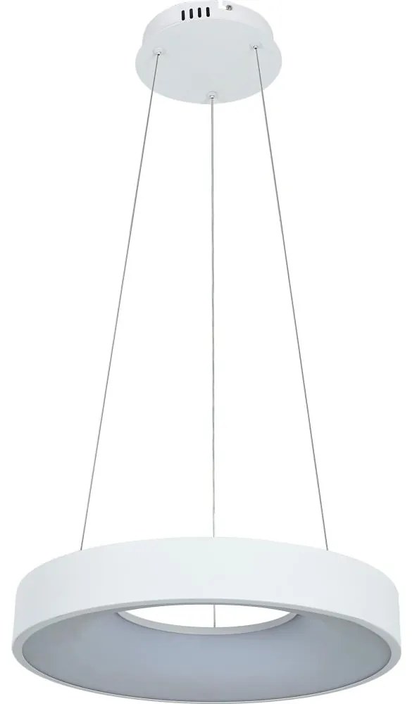 Brilagi - LED stmievateľný luster na lanku FALCON II LED/67W/230V pr. 40 cm biela + diaľkové ovládanie