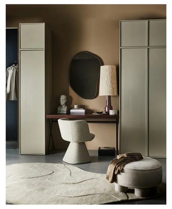 Krémová modulárna skriňa z borovicového dreva 50x200 cm Daily – vtwonen