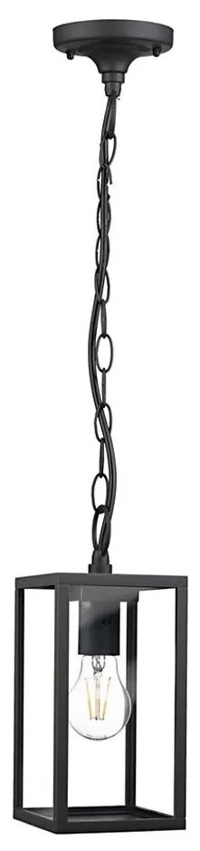 Vonkajší luster MALMO 1xE27/15W/230V čierna