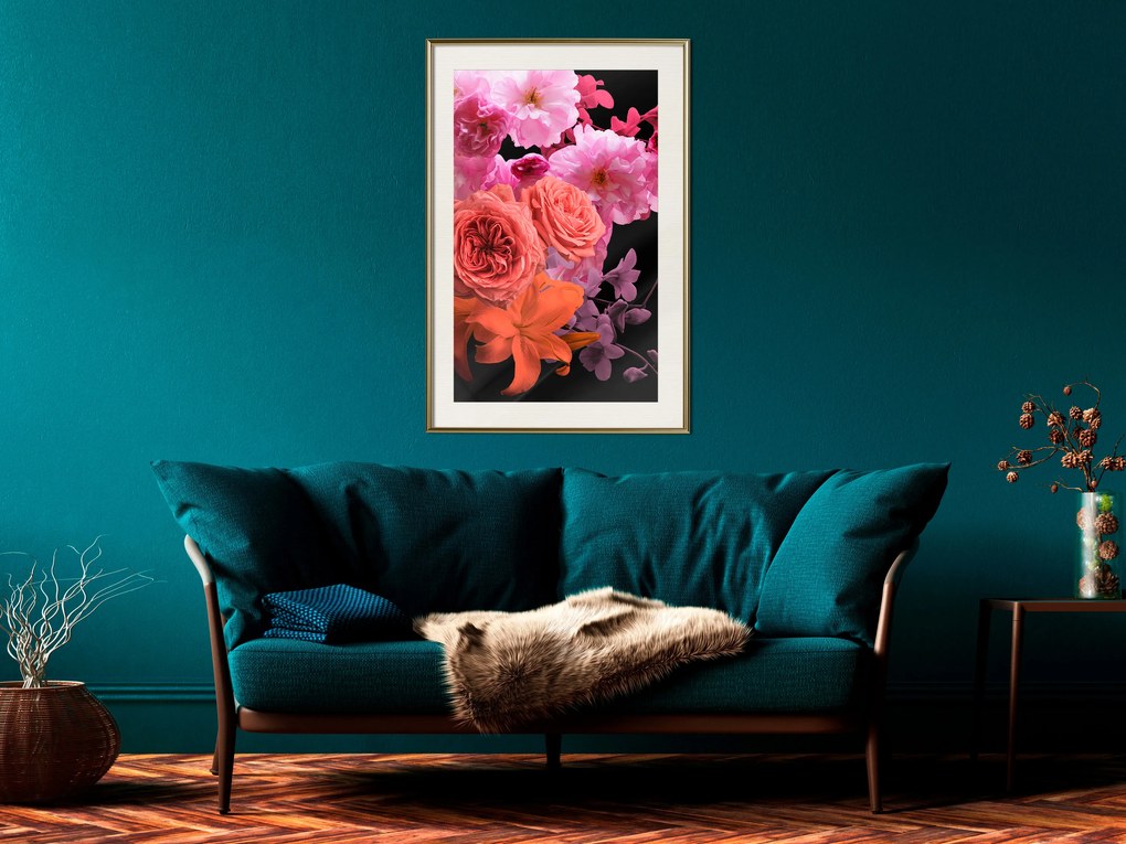 Artgeist Plagát - Spring Breeze [Poster] Veľkosť: 30x45, Verzia: Zlatý rám s passe-partout