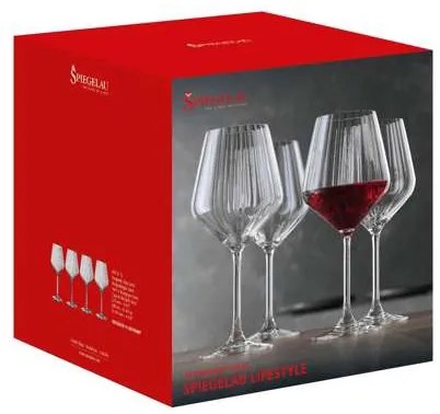 Spiegelau Lifestyle poháre na burgundské 640 ml, 4 ks