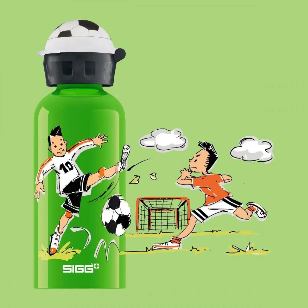 Sigg KBT detská fľaša 400 ml, futbalový kemp, 8625.10