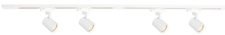 Bodové svietidlo v lištovom systéme VOLF 4xGU10/10W/230V biela