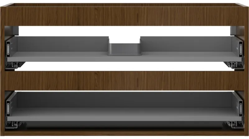 Mexen Box-A, závesná skrinka 90 cm, 2 zásuvky, orech, 91AX0-0900-470-2-86