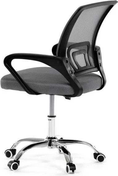 Detská otočná stolička sivá KA-L103 GREY