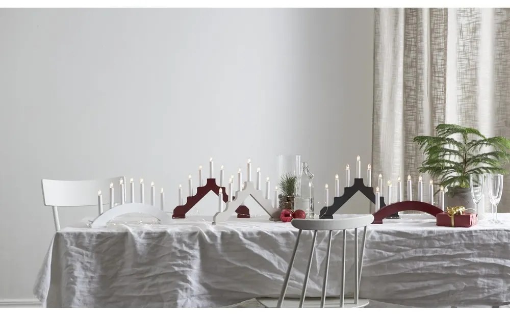 Vínovočervená svetelná dekorácia Ada – Star Trading