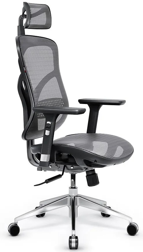 Kancelárske kreslo V-Basic čierna/šedá