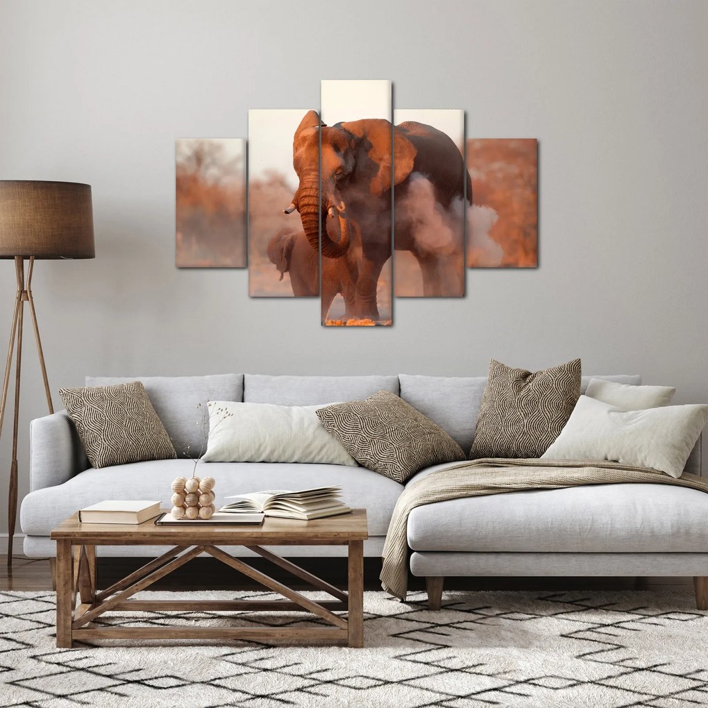 Obraz - Veľký slon africký (150x105 cm)