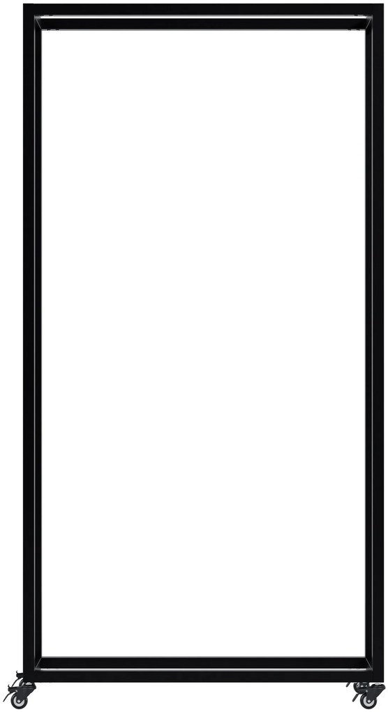 Stojan na drevo Hilta 25x80x150 cm - čierna