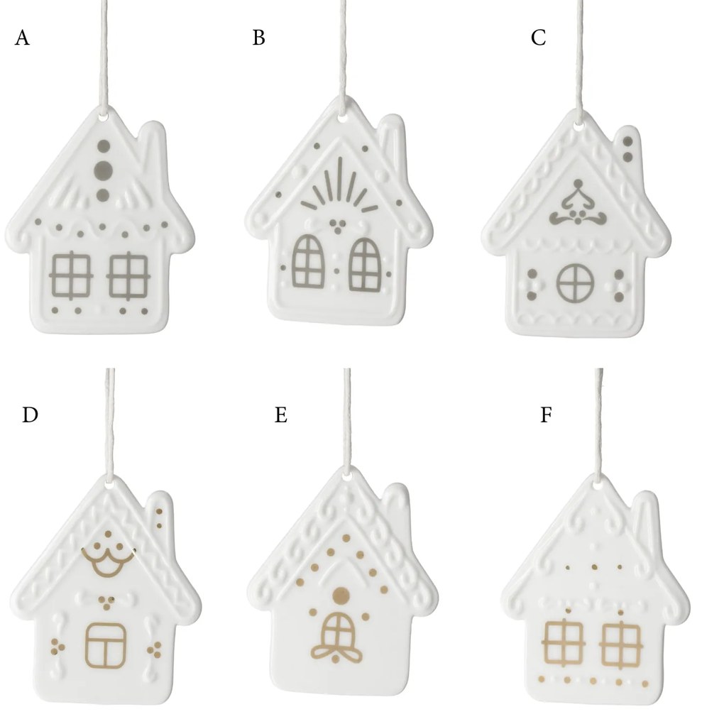 räder Porcelánová ozdoba House Decal B