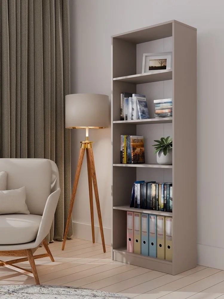 Regál MALAX R60 vo farbe káva s mliekom