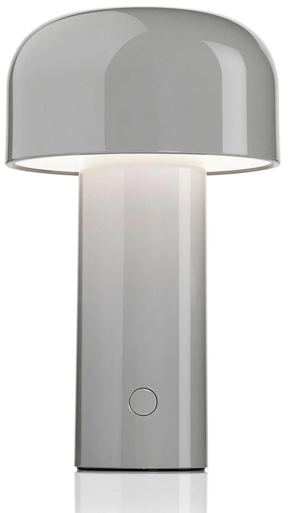FLOS Bellhop stolná lampa LED sivá