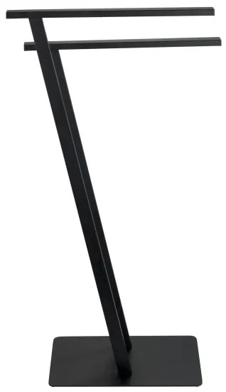 WENKO 24396100 - Stojan na uteráky LIRIO 20x40 cm čierny