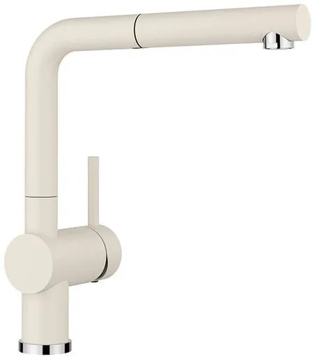 Blanco LINUS-S drezová batéria s vyťahovacou sprškou biela soft 526959