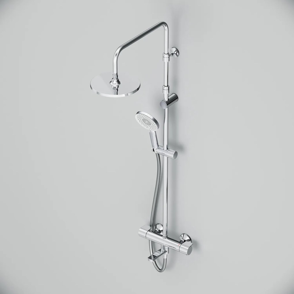 Sprchový systém AM.PM X-Joy F0785A500 s termostatickou vaňovou a sprchovou batériou, chróm