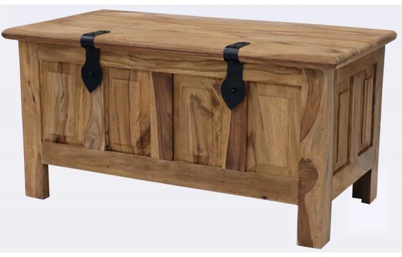 Truhlica Rami 90x45x45 indický masív palisander Only stain