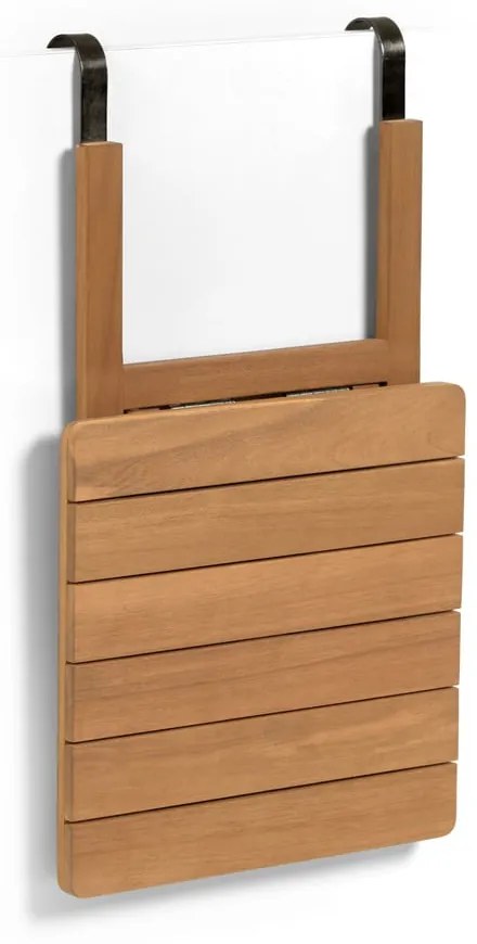Závesný balkónový stolík z masívneho dreva 40x42 cm Amarilis – Kave Home