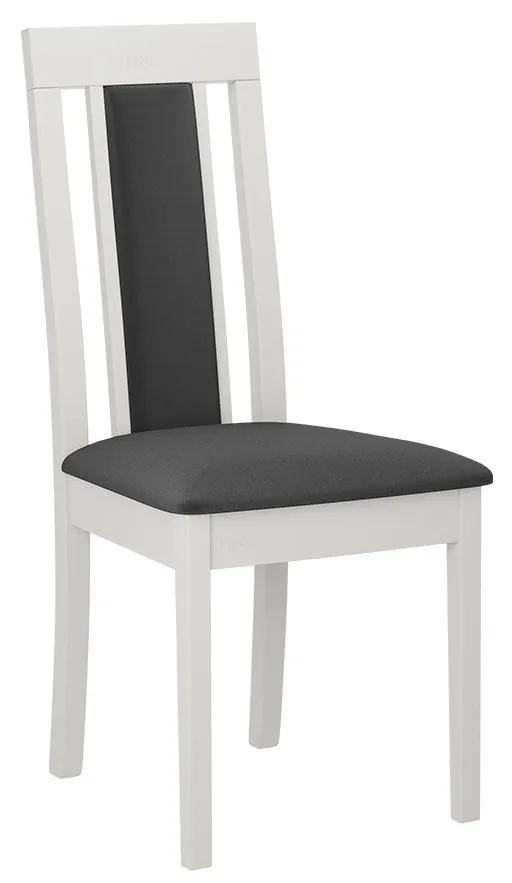 Čalúnená jedálenská stolička Heven XI, Morenie: biela, Poťahové látky: Hygge D20