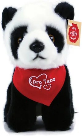 Rappa Plyšová panda sedící, 18 cm