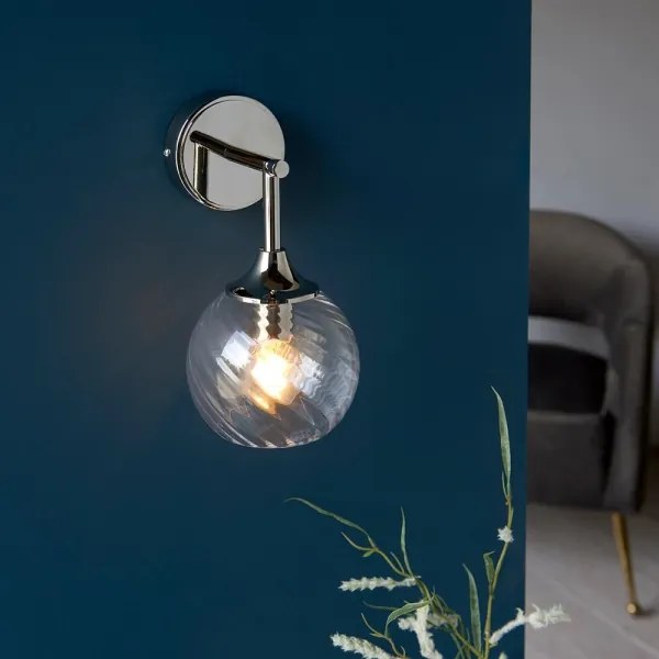 Endon 104052 - Nástenné svietidlo ALLEGRA 1xE14/7W/230V lesklý chróm