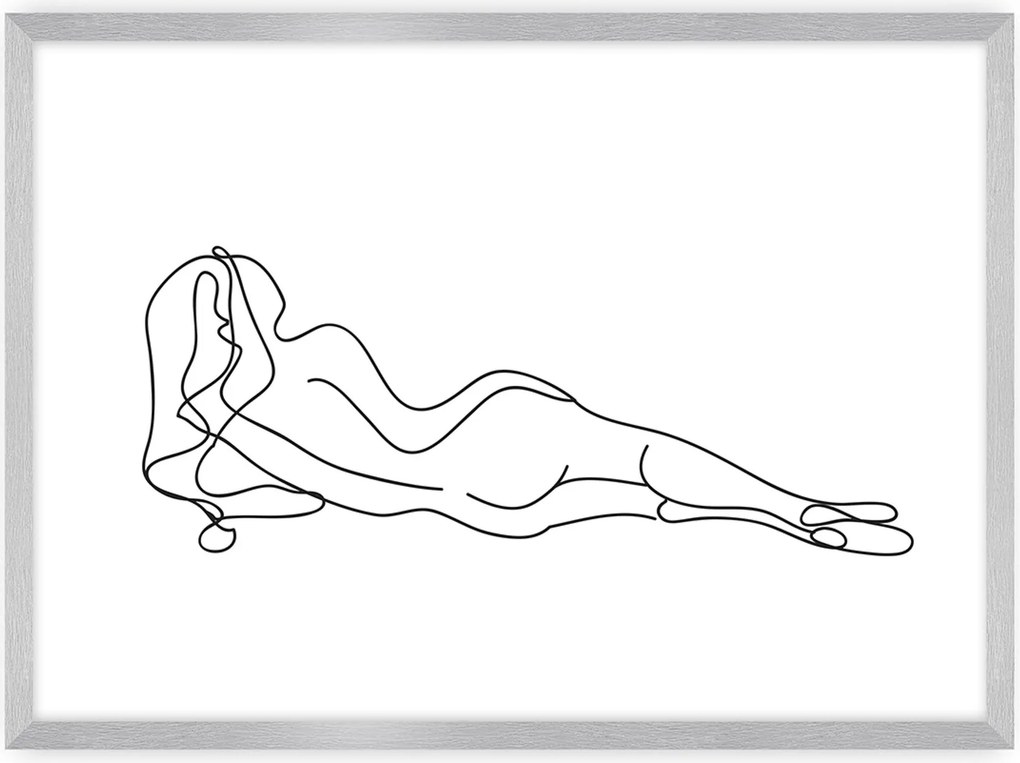 Plagát Figure Line III