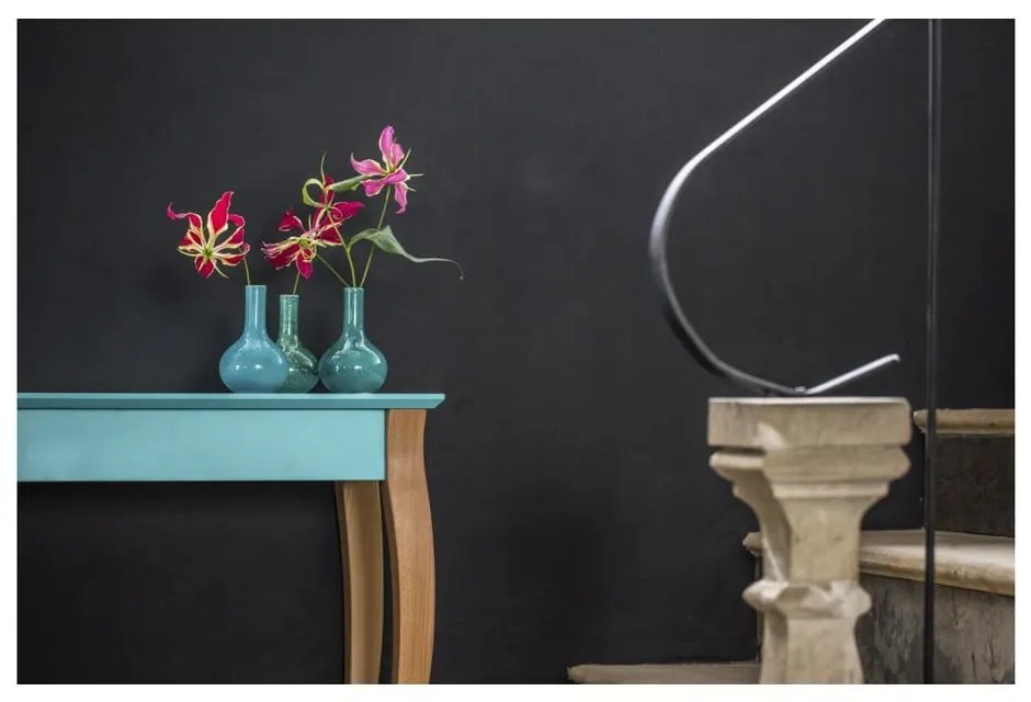 Biely konzolový odkladací stolík Ragaba Console, dĺžka 65 cm