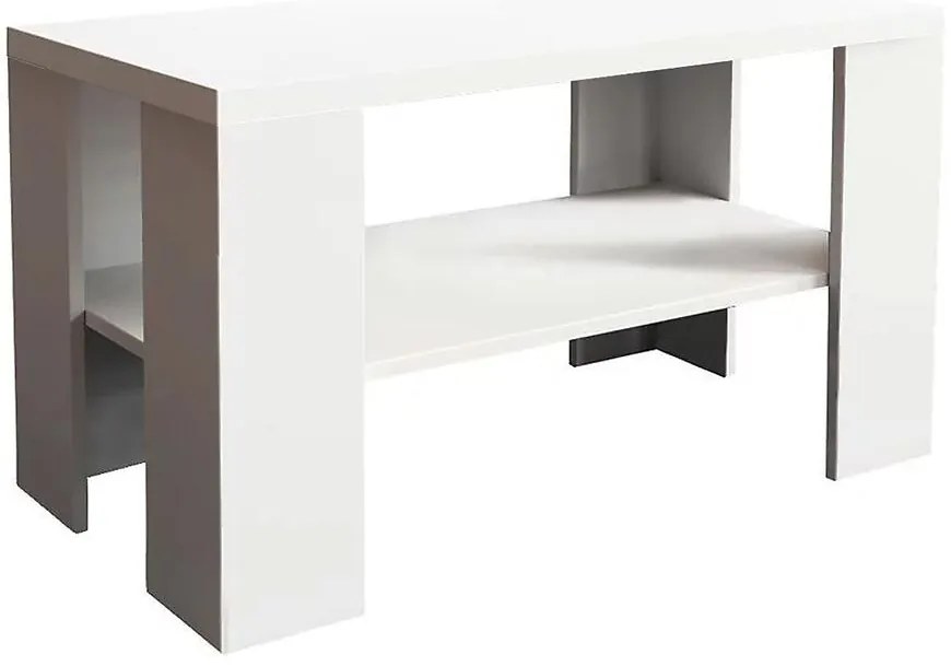 Konferenčný stolík Olga biely